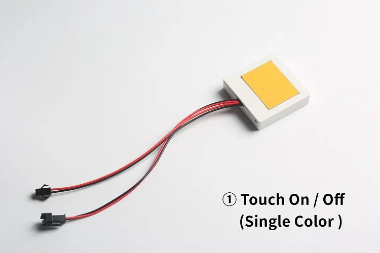 Bathroom mirror LED light touch switch 12V 24V 60W single button touch dimmer controller