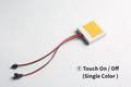 Bathroom mirror LED light touch switch 12V 24V 60W single button touch dimmer controller