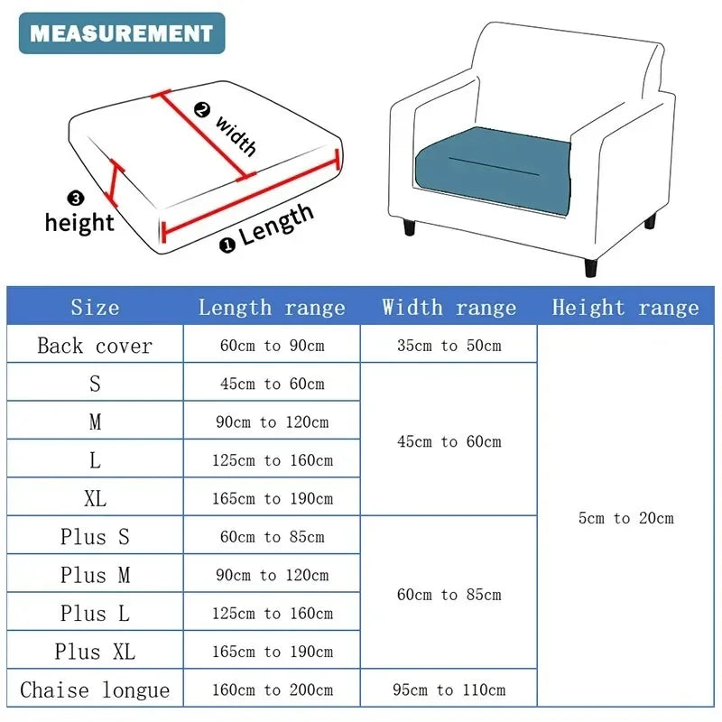 New Summer Silk Spandex Seat Cover Sofa Cushion Pad Protect Living Room Couch Slipcover 1 2 3 4 Seater Sofa Seat Covers