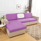 New Summer Silk Spandex Seat Cover Sofa Cushion Pad Protect Living Room Couch Slipcover 1 2 3 4 Seater Sofa Seat Covers