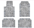 Set of Bohemian Style Floor Mat Universal Size Car Foot Mat American Retro Rugs for Bedroom Home Anti-slip Soft Rug