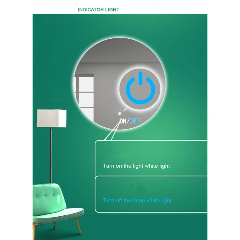 12V 5A Bathroom Mirror Smart Home Switch Touch Sensor Mirror Lamp Isolated Touch Switch Module for Led Light Mirror Headlight