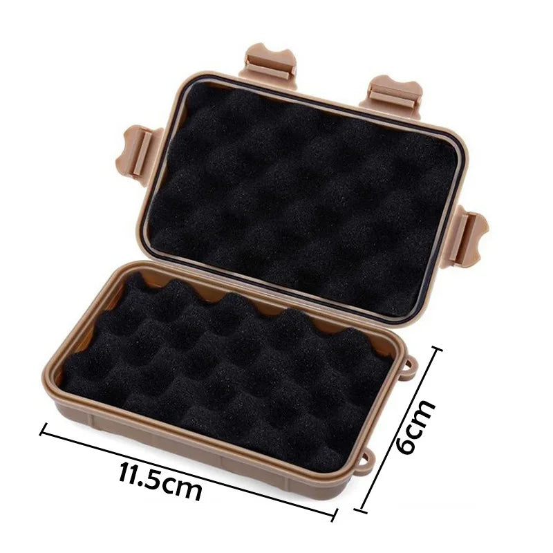 Large Tool Outdoor Survival Kit Box Shockproof And Pressure Proof Waterproof And Fall Proof Sealed Box Wild Survival Storage Box