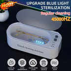 250mAh Ultrasound Timed jewelry Glasses toothbrush Cleaning Machine 3 Gear 360° High Frequency Ultrasonic Deep Cleaning 2026