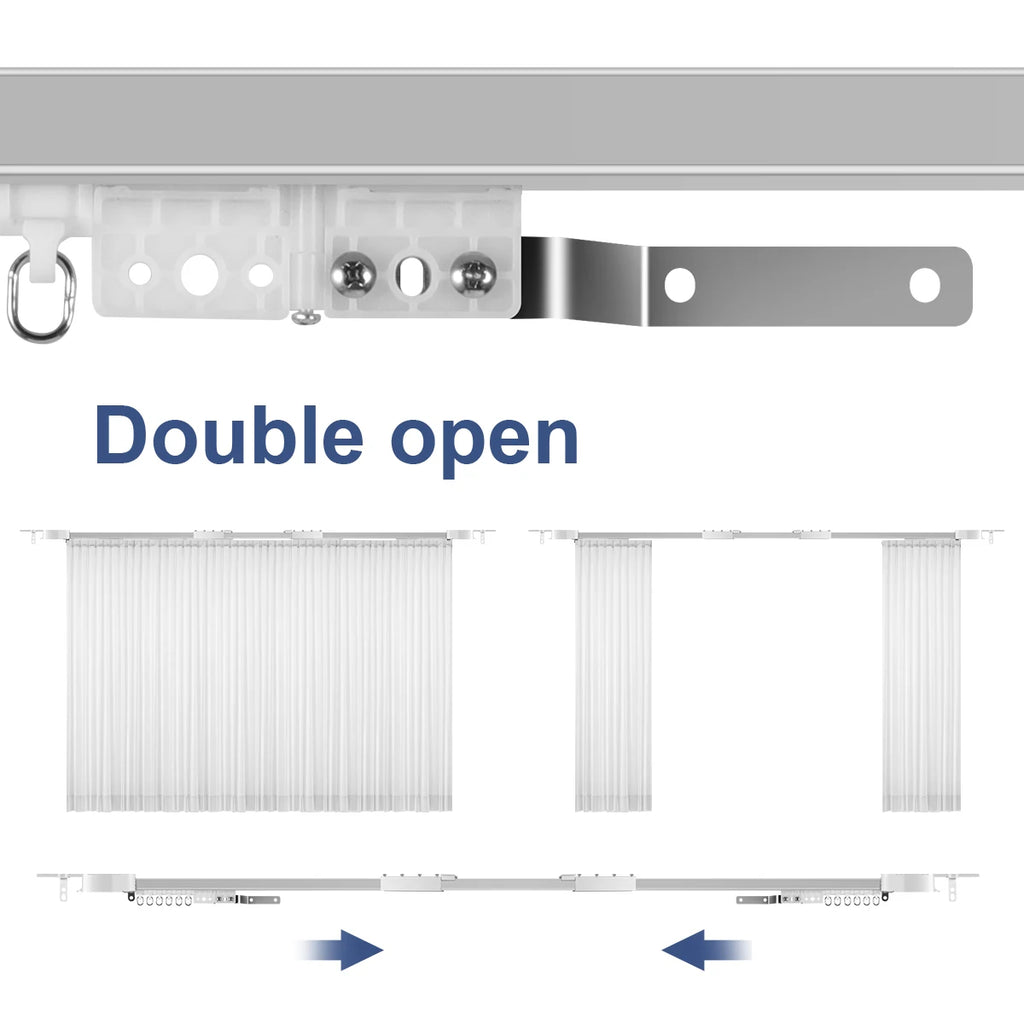 OneSmart Tuya Smart Life Wifi Zigbee Electric Smart Curtains Drive Motor Rail Rod Track System Support Google Assistant Alexa