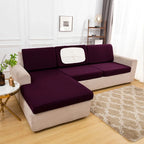 New Summer Silk Spandex Seat Cover Sofa Cushion Pad Protect Living Room Couch Slipcover 1 2 3 4 Seater Sofa Seat Covers