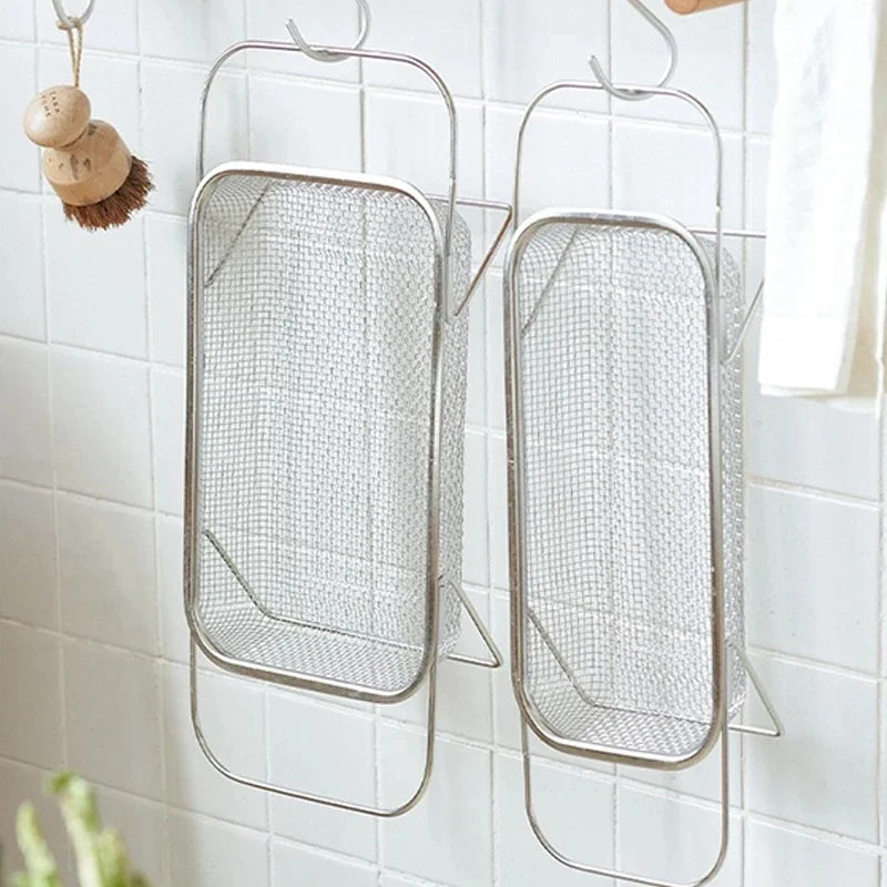 Stainless Steel Special Drain Basket Kitchen Sink Telescopic Sink Drain Rack Multi-functional Tableware Dishes Drain Rack