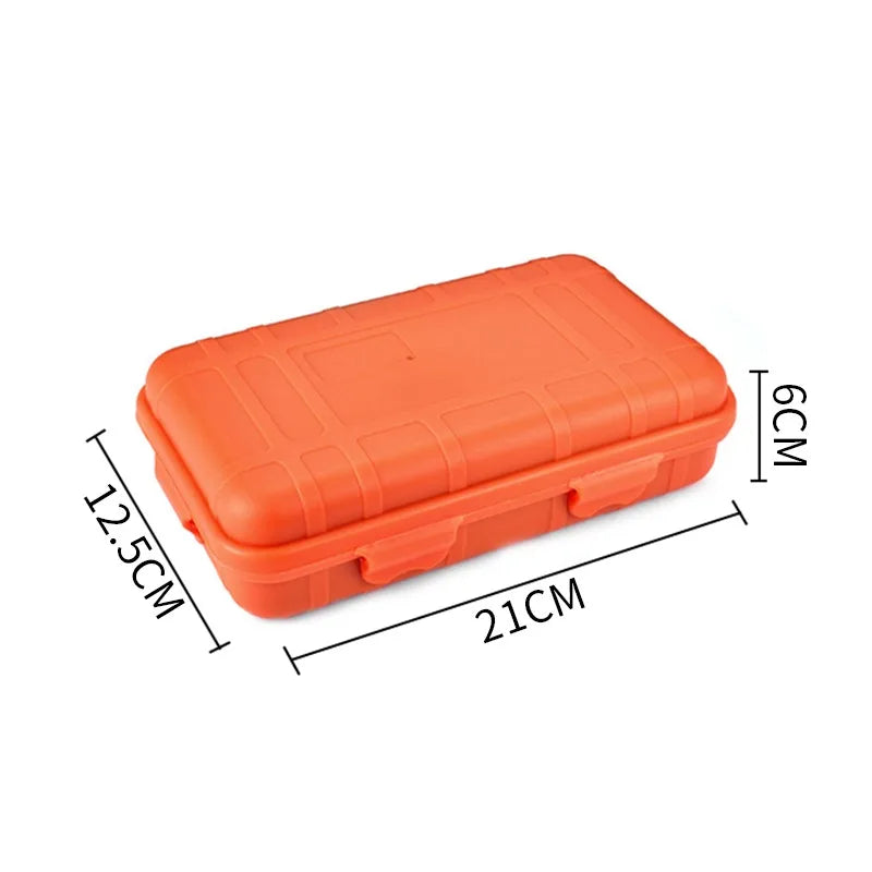 Large Tool Outdoor Survival Kit Box Shockproof And Pressure Proof Waterproof And Fall Proof Sealed Box Wild Survival Storage Box