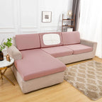 New Summer Silk Spandex Seat Cover Sofa Cushion Pad Protect Living Room Couch Slipcover 1 2 3 4 Seater Sofa Seat Covers