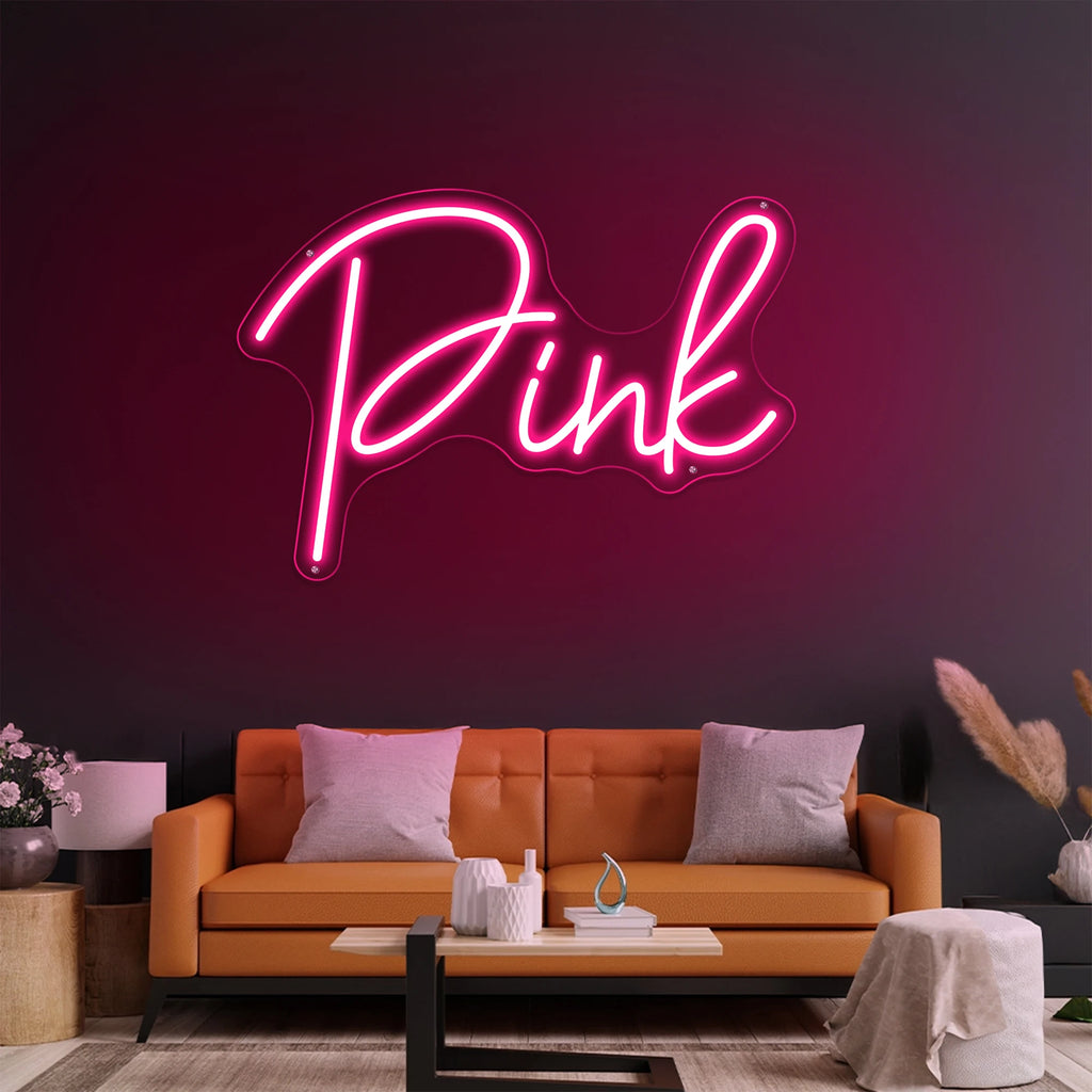 Custom Neon Sign LED First Name Light Kids Name Neon Personalized Sign Teenage Room Decor Neon Led Lamp for Bedroom Wall Decor