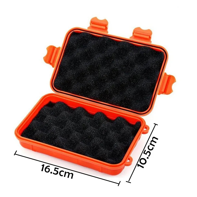 Large Tool Outdoor Survival Kit Box Shockproof And Pressure Proof Waterproof And Fall Proof Sealed Box Wild Survival Storage Box