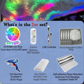 3D Thunder Cloud Lights Ceiling Storm Lights LED Kit Music Sync Lightening Cloud Kit Cotton for Gaming Room Decoration Bedroom