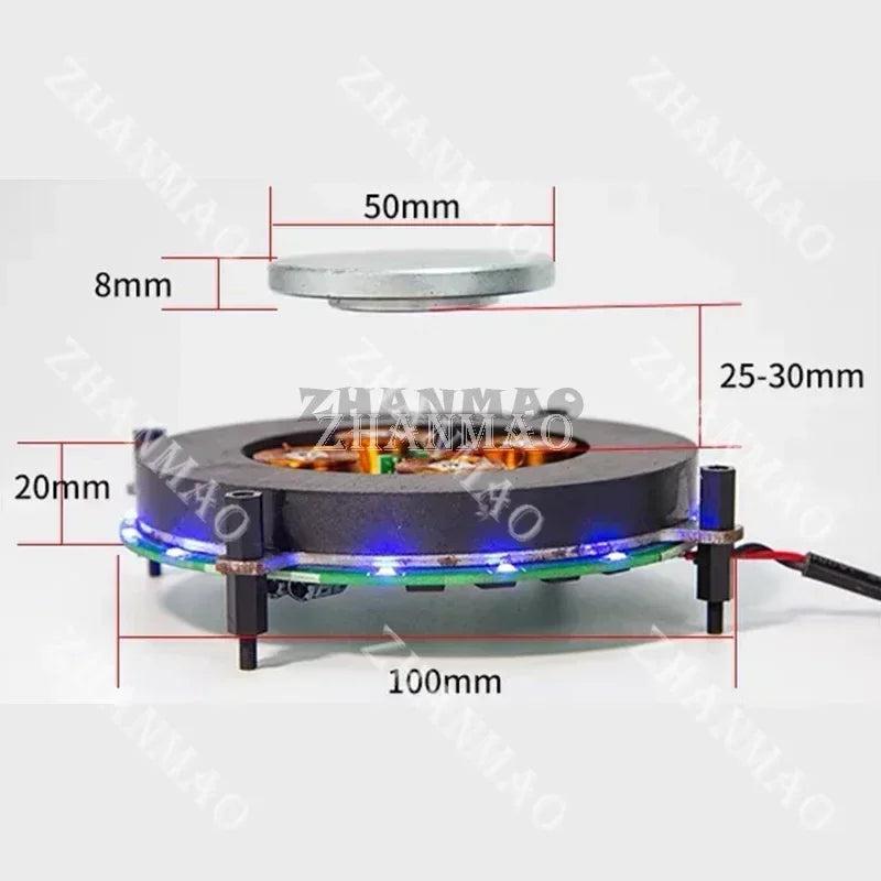 Suspended Bare Metal Module Maglev Motion Potted Maglev Booth Maglev