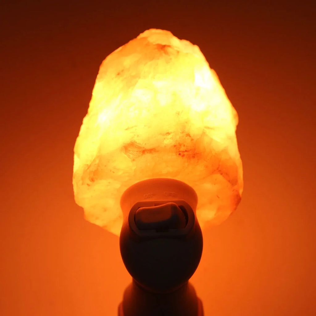 Natural Himalayan Wall Night Light LED Warm Crystal Hand Carved Bedside Salt Lamp for Bedroom Home Room Decoration 방꾸미기 아이