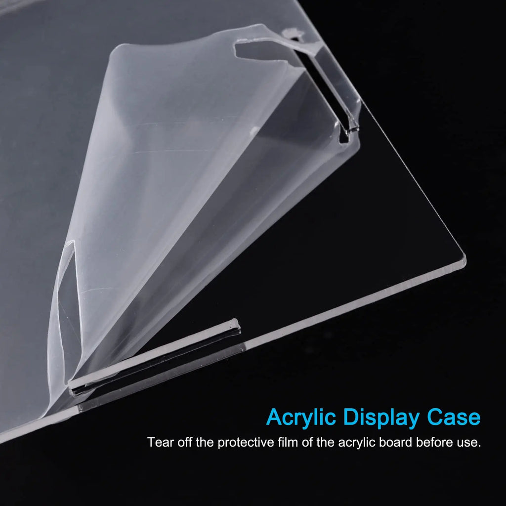 Assemble Acrylic Display Case Clear Display Box For Collection Figures Dustproof Storage Box Organizer For Car,Toy,Doll Cabinets