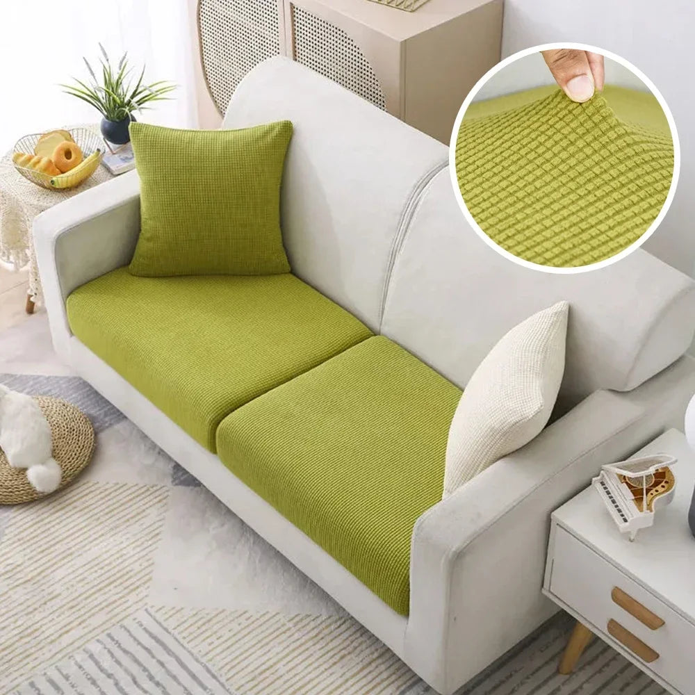 Jacquard Pure Sofa Covers Polar Fleece Stretch Sofa Seat Covers Removable Couch Case Furniture Protector Chaise Lounge Home