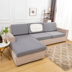 New Summer Silk Spandex Seat Cover Sofa Cushion Pad Protect Living Room Couch Slipcover 1 2 3 4 Seater Sofa Seat Covers