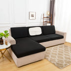 New Summer Silk Spandex Seat Cover Sofa Cushion Pad Protect Living Room Couch Slipcover 1 2 3 4 Seater Sofa Seat Covers