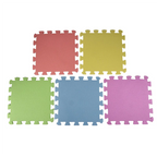 B78B-Play Mats Puzzle Modular Colored 20 Pieces 30X30 Cm Soft Eva Foam Children's Puzzle Rug For Tatami