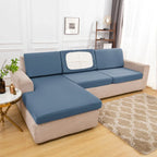 New Summer Silk Spandex Seat Cover Sofa Cushion Pad Protect Living Room Couch Slipcover 1 2 3 4 Seater Sofa Seat Covers