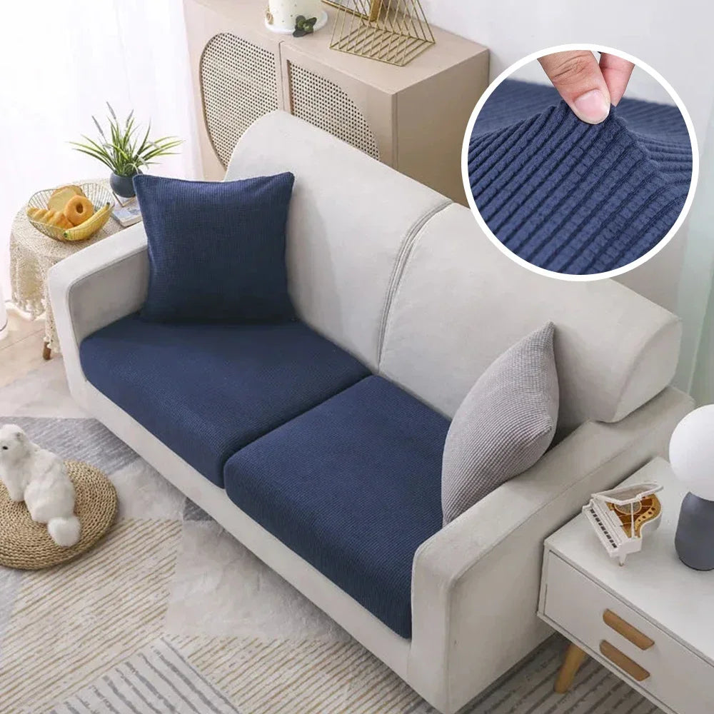 Jacquard Pure Sofa Covers Polar Fleece Stretch Sofa Seat Covers Removable Couch Case Furniture Protector Chaise Lounge Home