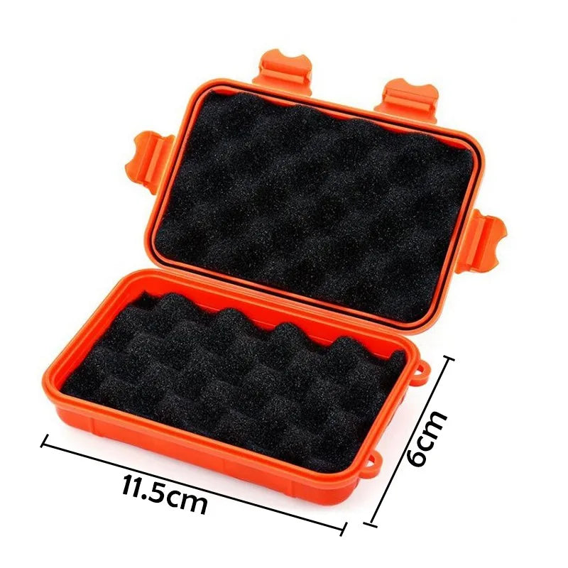 Large Tool Outdoor Survival Kit Box Shockproof And Pressure Proof Waterproof And Fall Proof Sealed Box Wild Survival Storage Box