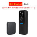 Tuya Outdoor Wireless Doorbell Solar Cover 1080P Video Intercom 2-way Audio Motion Detection Peephole Door Camera Wifi Doorbell