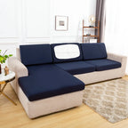 New Summer Silk Spandex Seat Cover Sofa Cushion Pad Protect Living Room Couch Slipcover 1 2 3 4 Seater Sofa Seat Covers