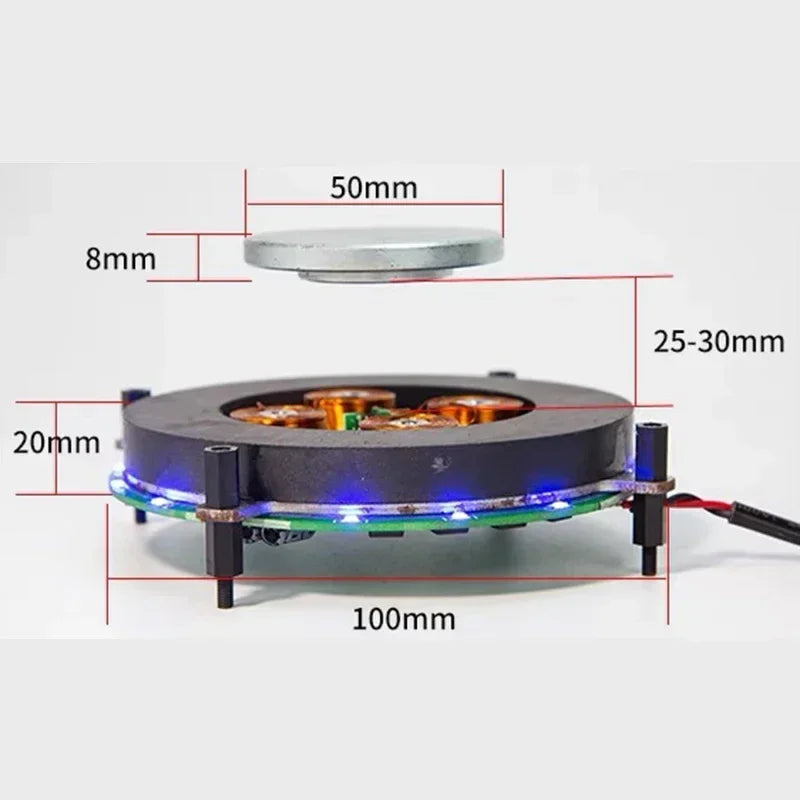 Suspended Bare Metal Module Maglev Motion Potted Maglev Booth Maglev